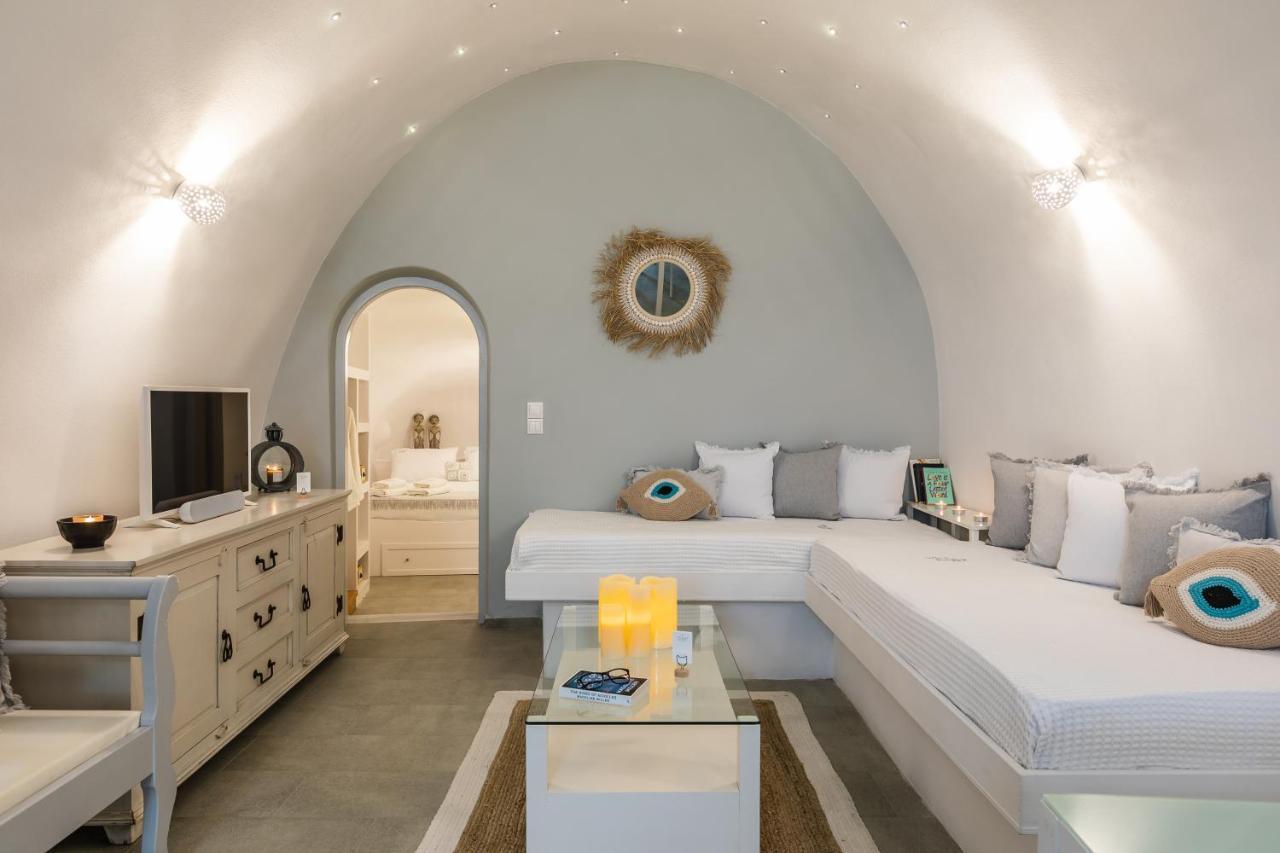 Volcave Suites Karterados  Buitenkant foto