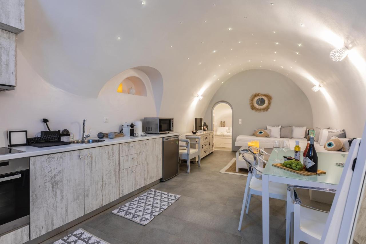 Volcave Suites Karterados  Buitenkant foto
