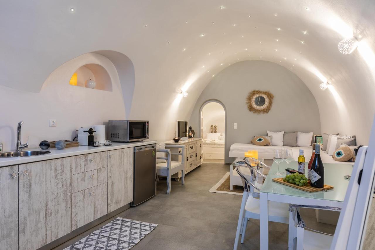 Volcave Suites Karterados  Buitenkant foto